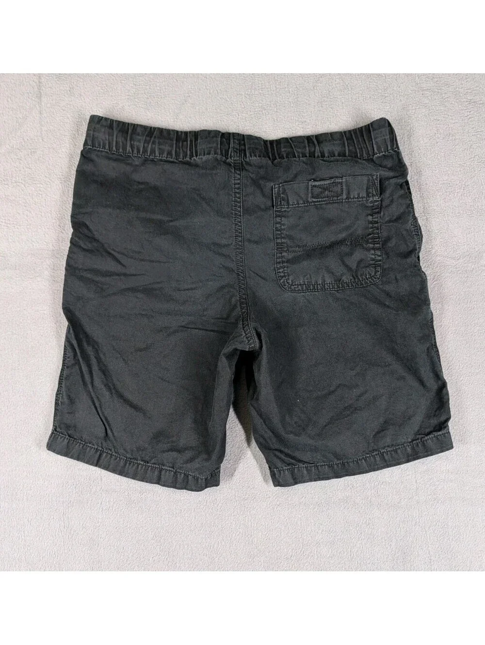 Polo Ralph Lauren Boys M 10 12 Black Pony Pull On Shorts Cotton Casual Preppy